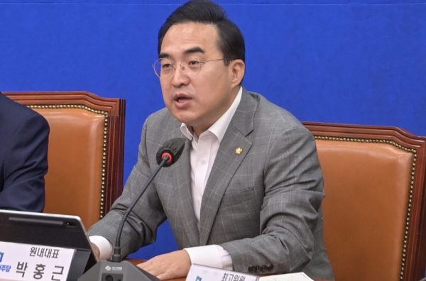 박홍근 더불어민주당 원내대표. ⓒ 민주당